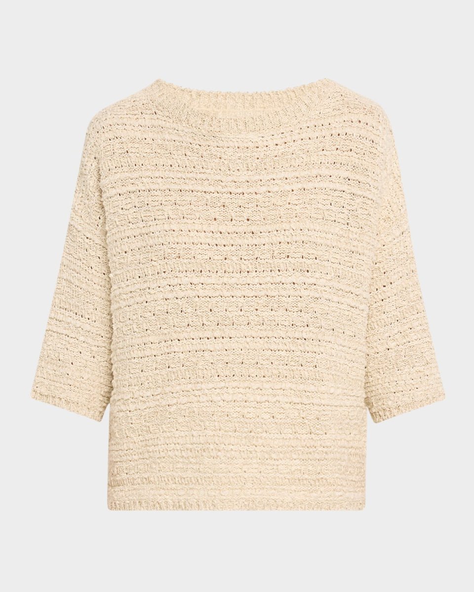 Arda Three-Quarter Sleeve Top